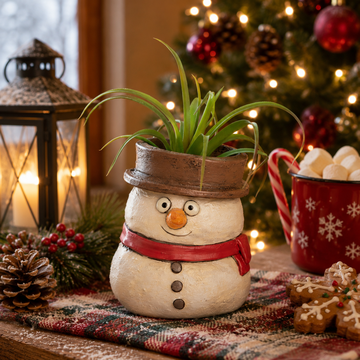 Mr. Frost the Snowman Blobhouse Planter