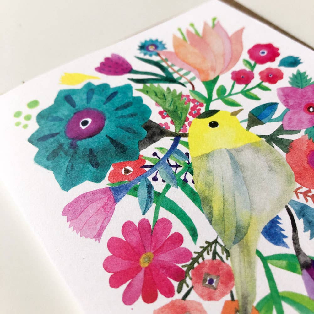 Warbler Everyday Greeting Card