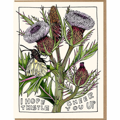 I Hope Thistle Cheer You Up Card