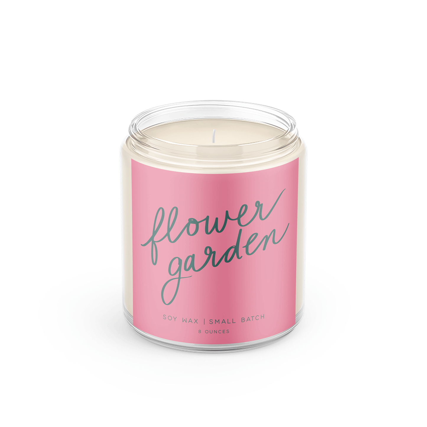 8 oz. Poured Goods Flower Garden Soy Wax Candle