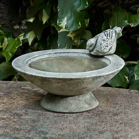 Campania Songbird's Rest Birdbath