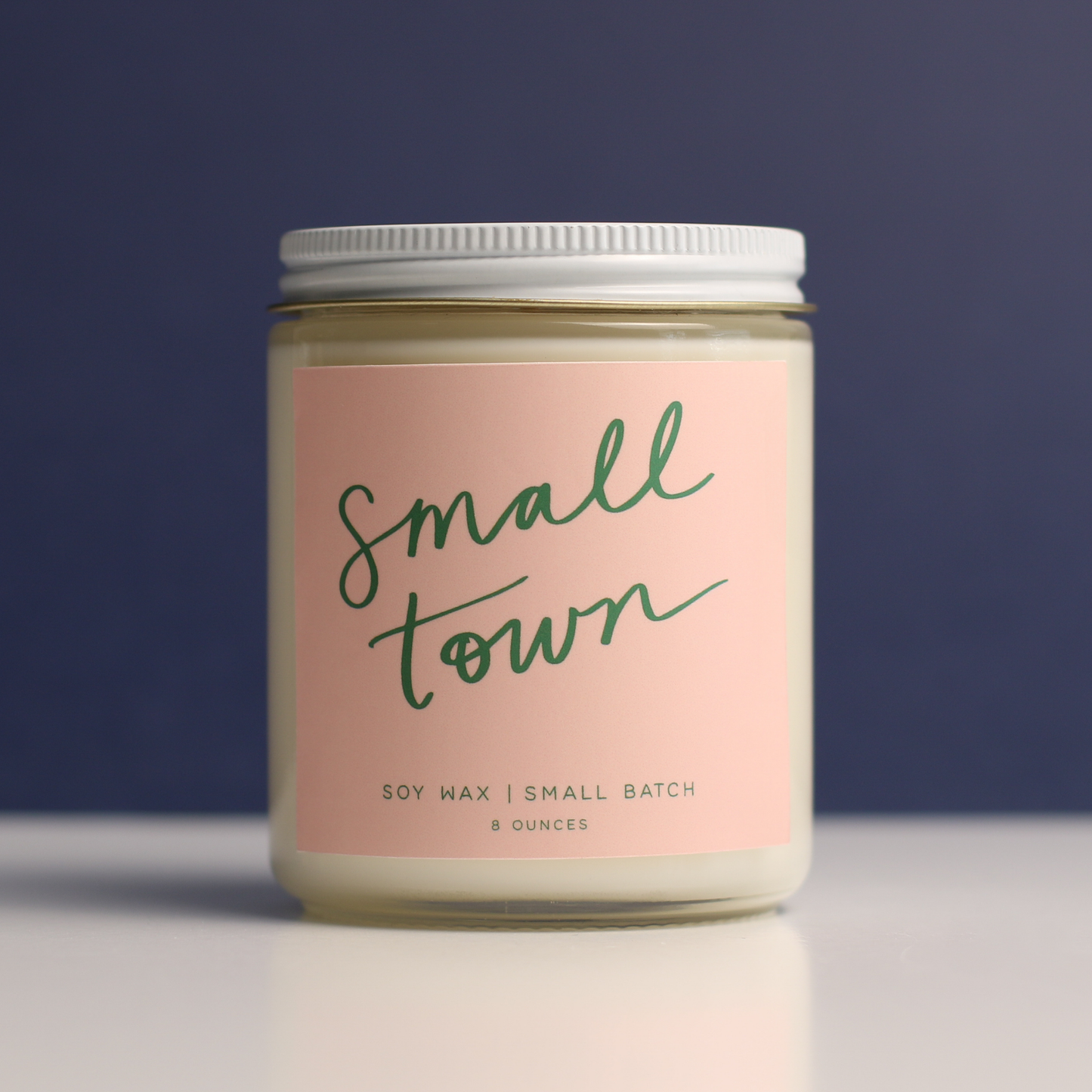 8 oz. Poured Goods Small Town Soy Wax Candle