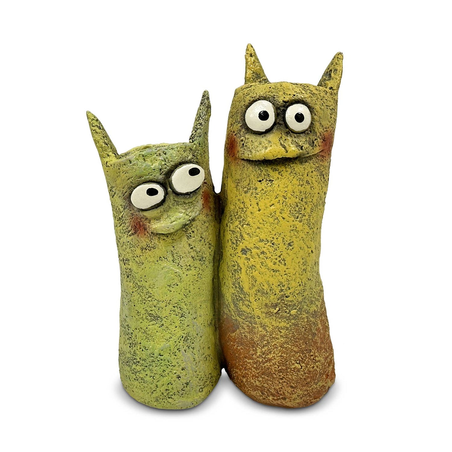 The Sisters Blobhouse Planter in Yellow/Green