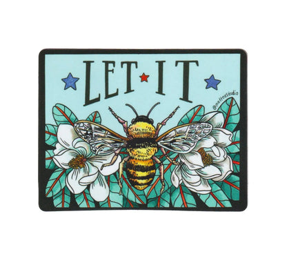 Let It Bee Sticker