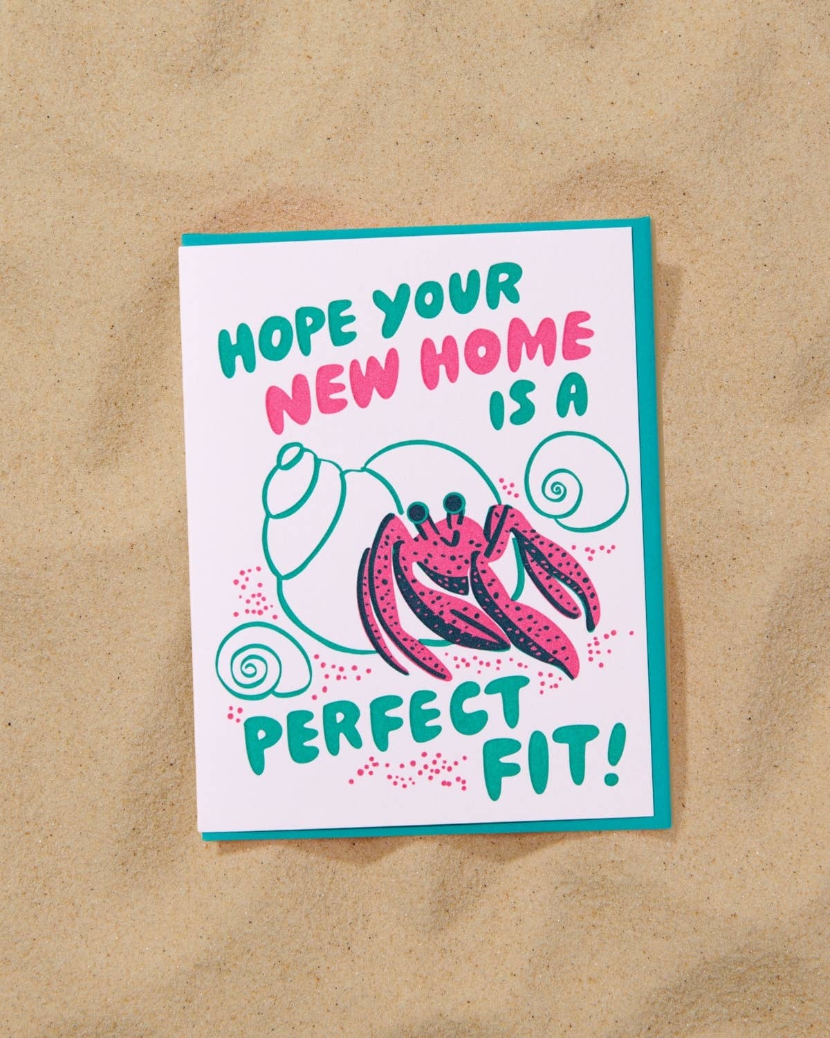 Hope Your New Home Is A Perfect Fit Greeting Card