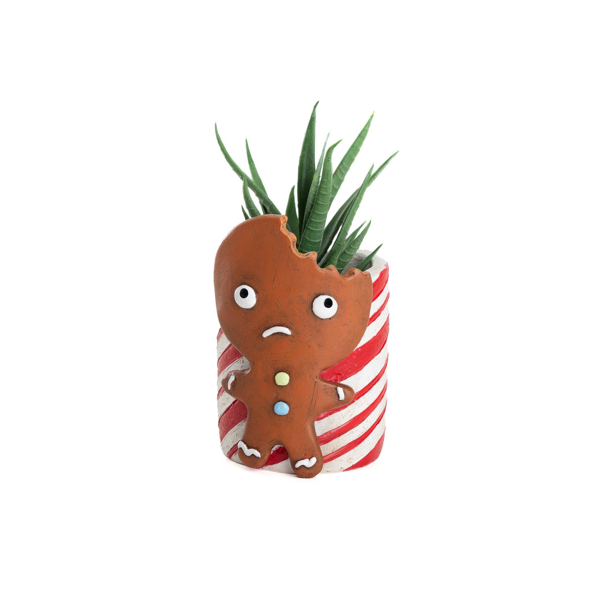 Gingerbread Man Blobhouse Planter