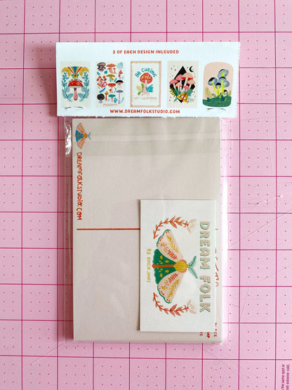 Mushroom Postcard Pack - 10 postcards