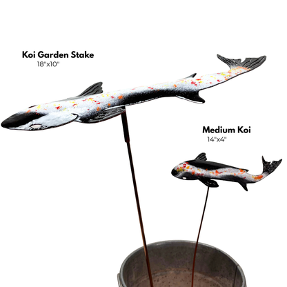 Copper Enamel Koi