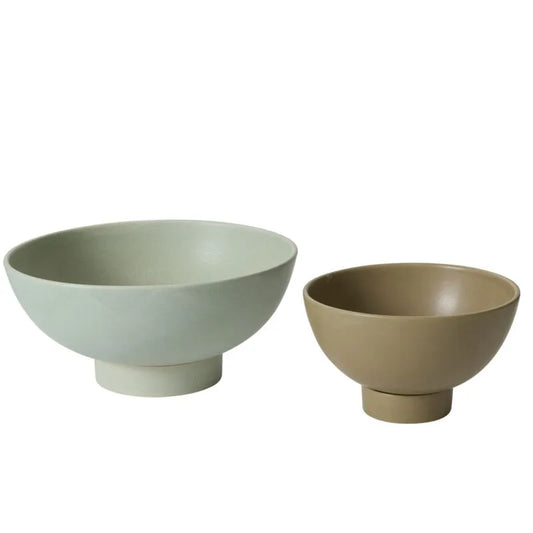Beltline Bowl With Saucer