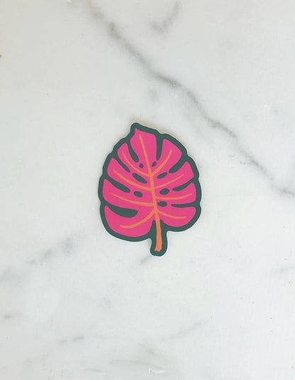 Monstera Die Cut Sticker