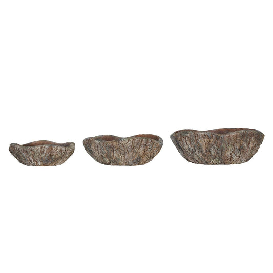 Concrete Faux Bois Bowl
