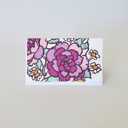 Poppy & Camellia Mini Note Set of 8