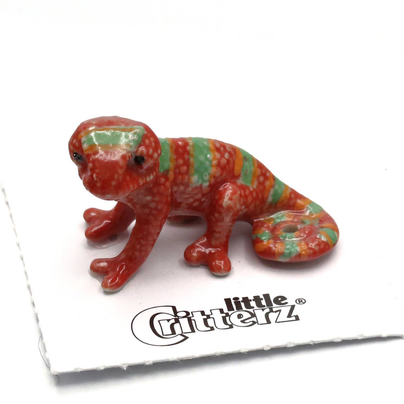 Porcelain Al Chemist the Chameleon Figurine