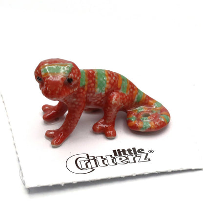 Porcelain Al Chemist the Chameleon Figurine