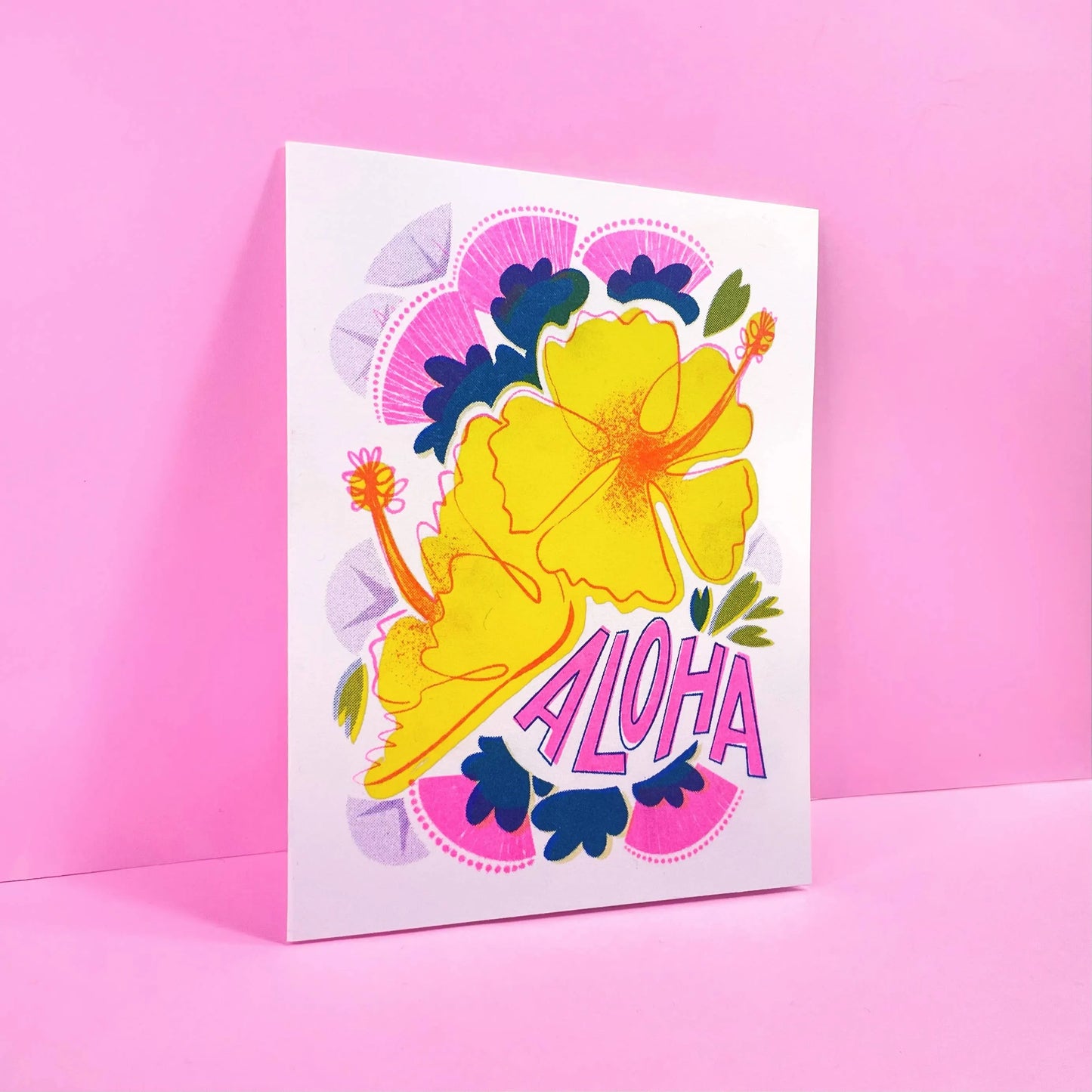 Aloha Hawaii Greeting Card