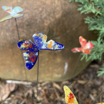 Copper Enamel Butterfly