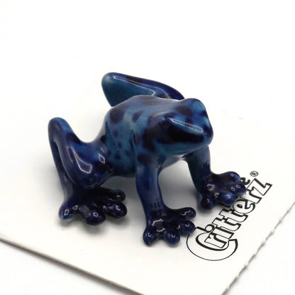 Porcelain Dart Frog Figurine