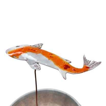 Copper Enamel Koi