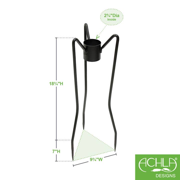 Spiked Gazing Globe Stand