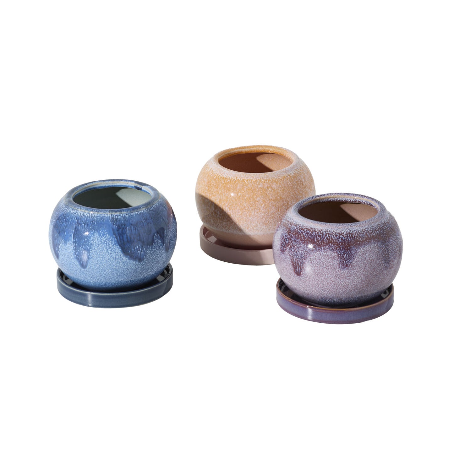 Casey Pot with Saucer