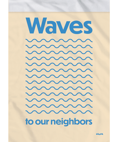 Neighbor Waves Flag
