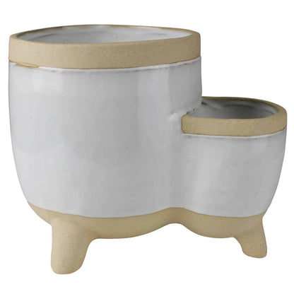 Double Pot , Ceramic