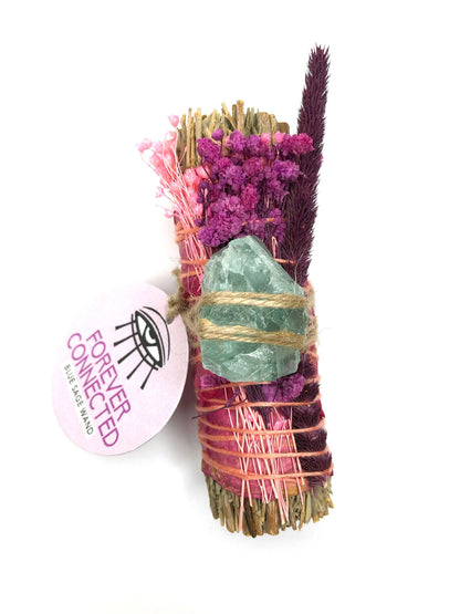 'FOREVER CONNECTED' - Blue Sage Bundle  + Fluorite