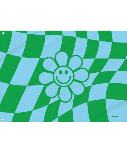 Checkered Daisy Flag
