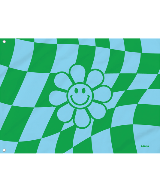 Checkered Daisy Flag