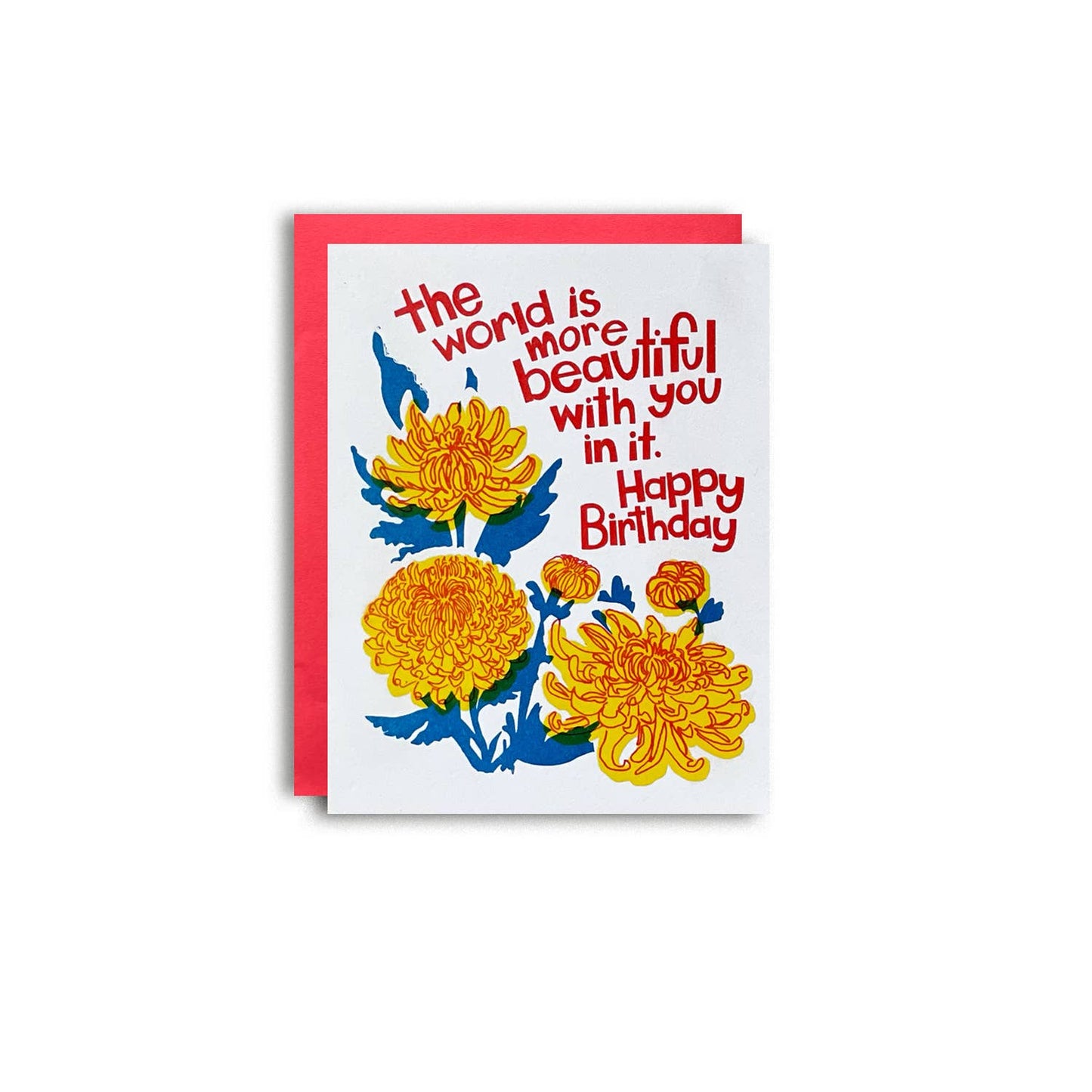 Beautiful Birthday Mums Greeting Card