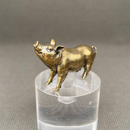 Brass Pig Crafts Decoration Desktop Ornaments
