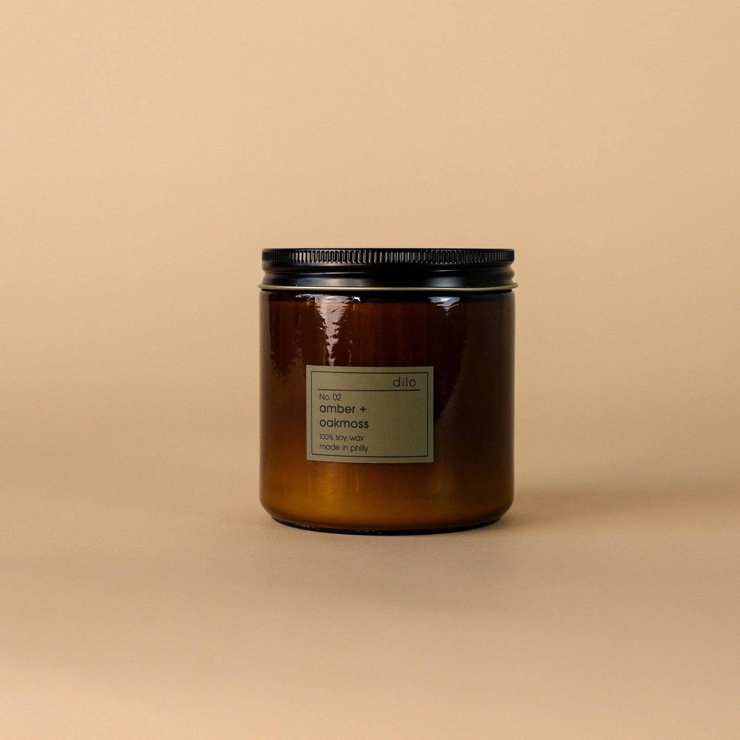 No. 02 - Amber + Oakmoss Candle