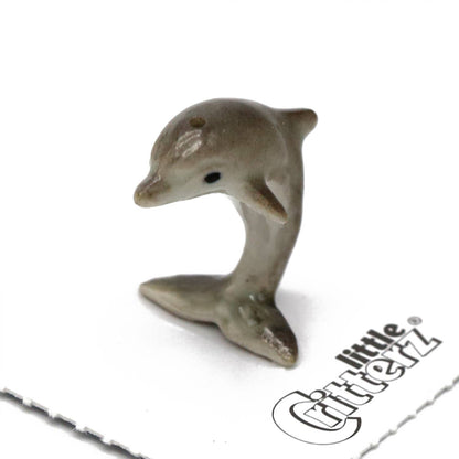 Porcelain Echo the Jumping Dolphin Figurine