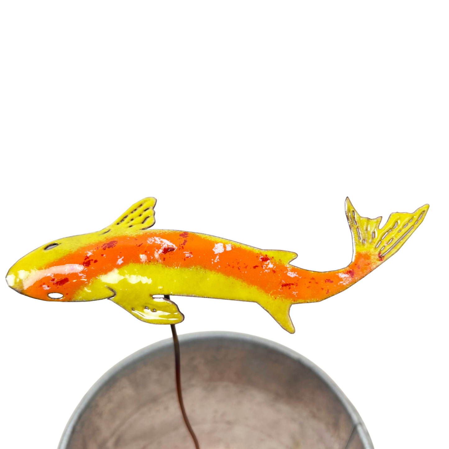 Copper Enamel Koi