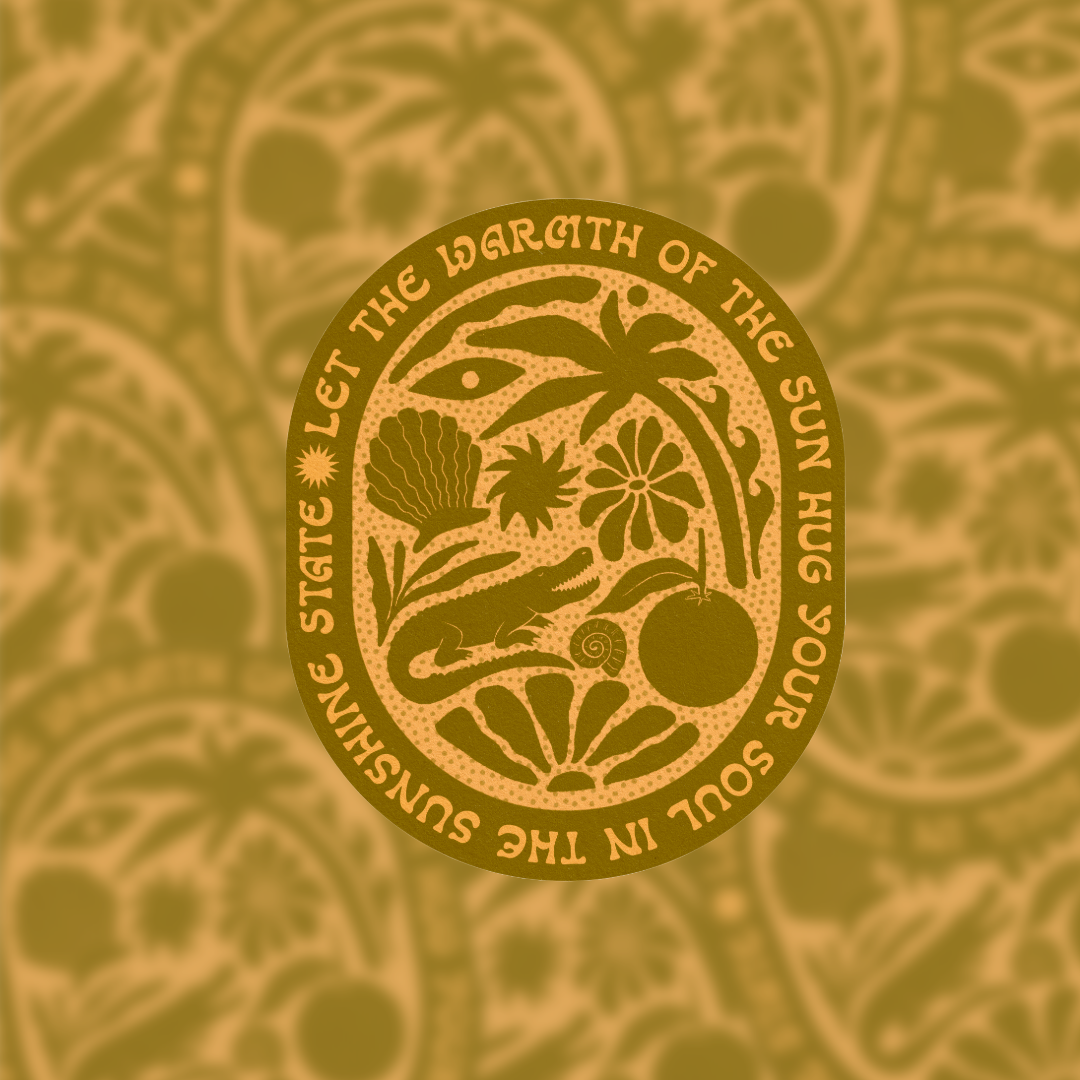 Let The Warmth Of The Sun Hug Your Soul Sticker