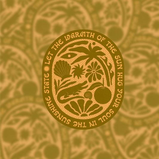 Let The Warmth Of The Sun Hug Your Soul Sticker