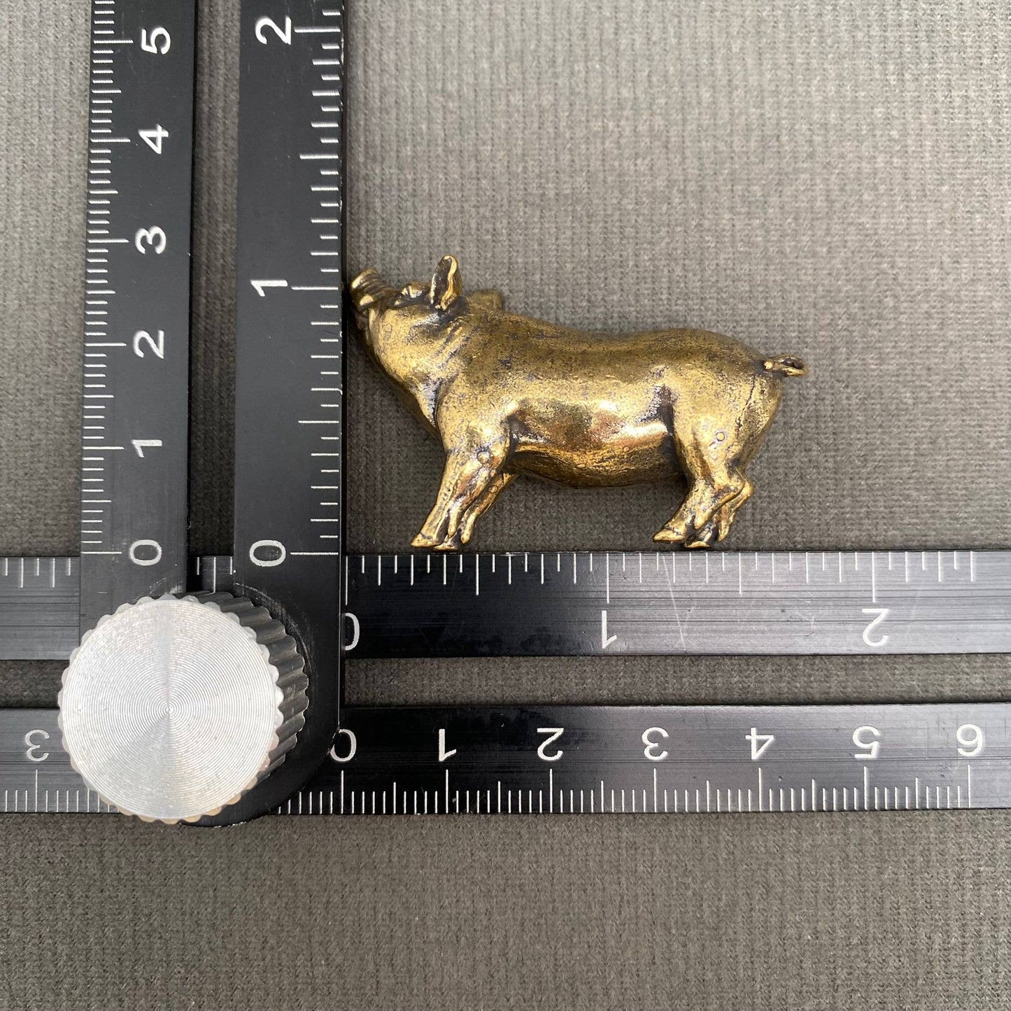 Brass Pig Crafts Decoration Desktop Ornaments
