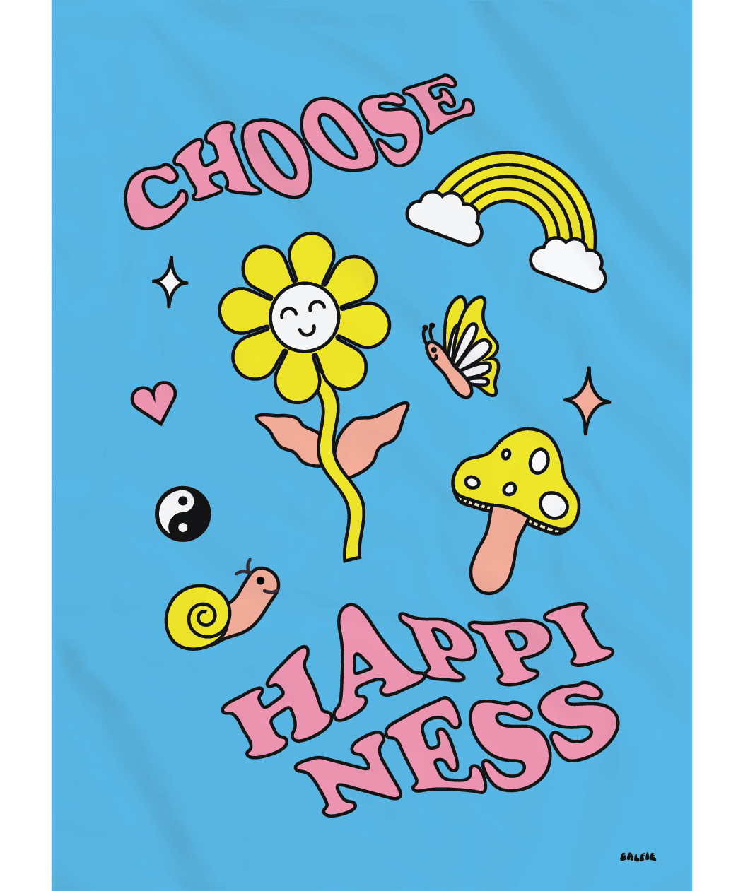 Choose Happiness Garden Flag