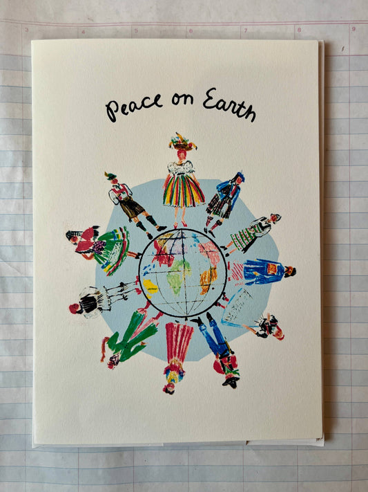Peace on Earth Greeting Card