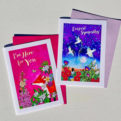 I'm Here For You Card (UPDATED! Blank Inside)
