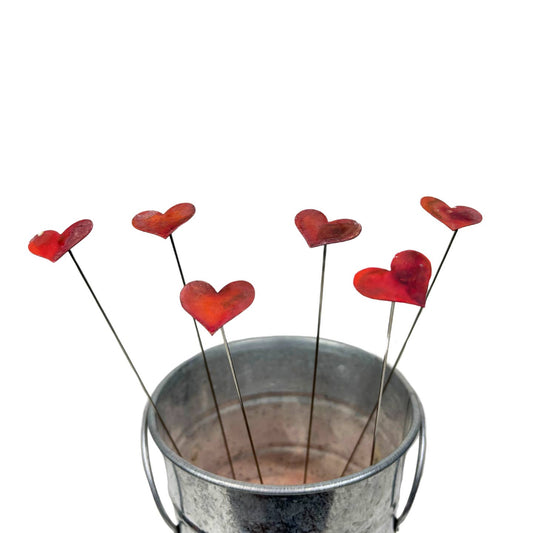 Natural Copper Hearts