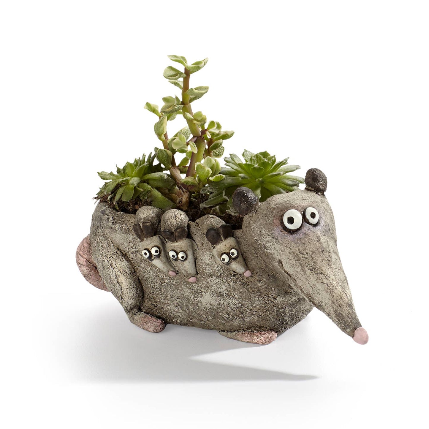 Hattie The Mama Opossum Blobhouse® Planter