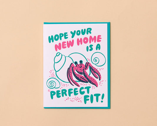 Hope Your New Home Is A Perfect Fit Greeting Card