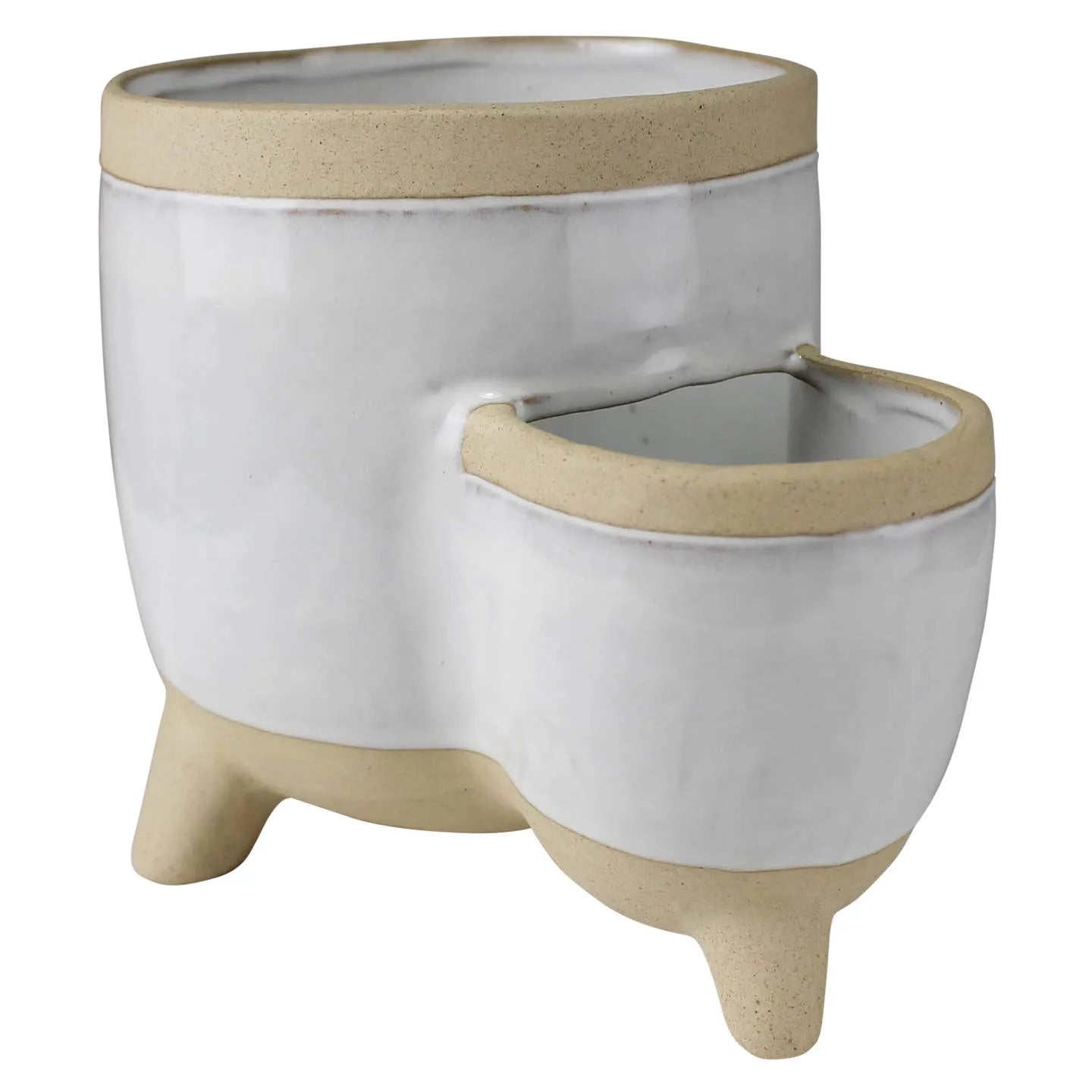 Double Pot , Ceramic