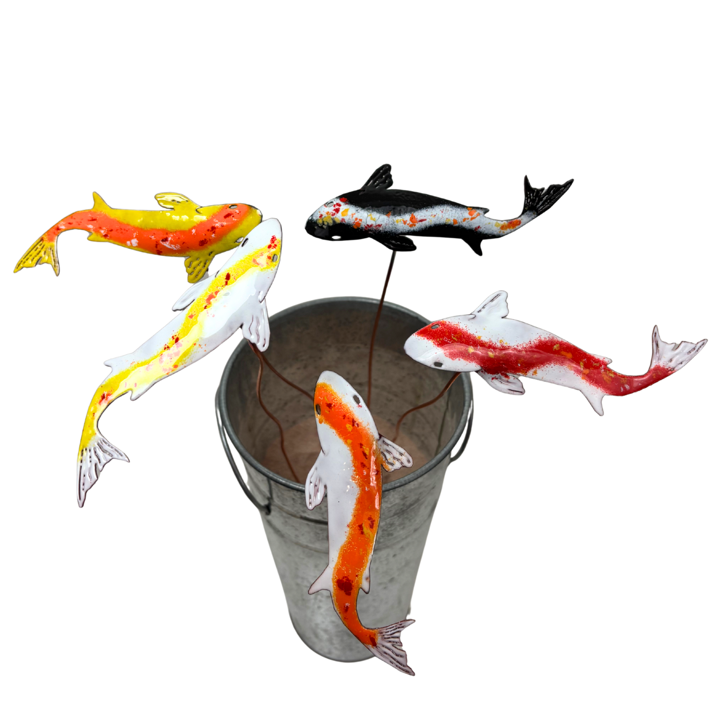 Copper Enamel Koi