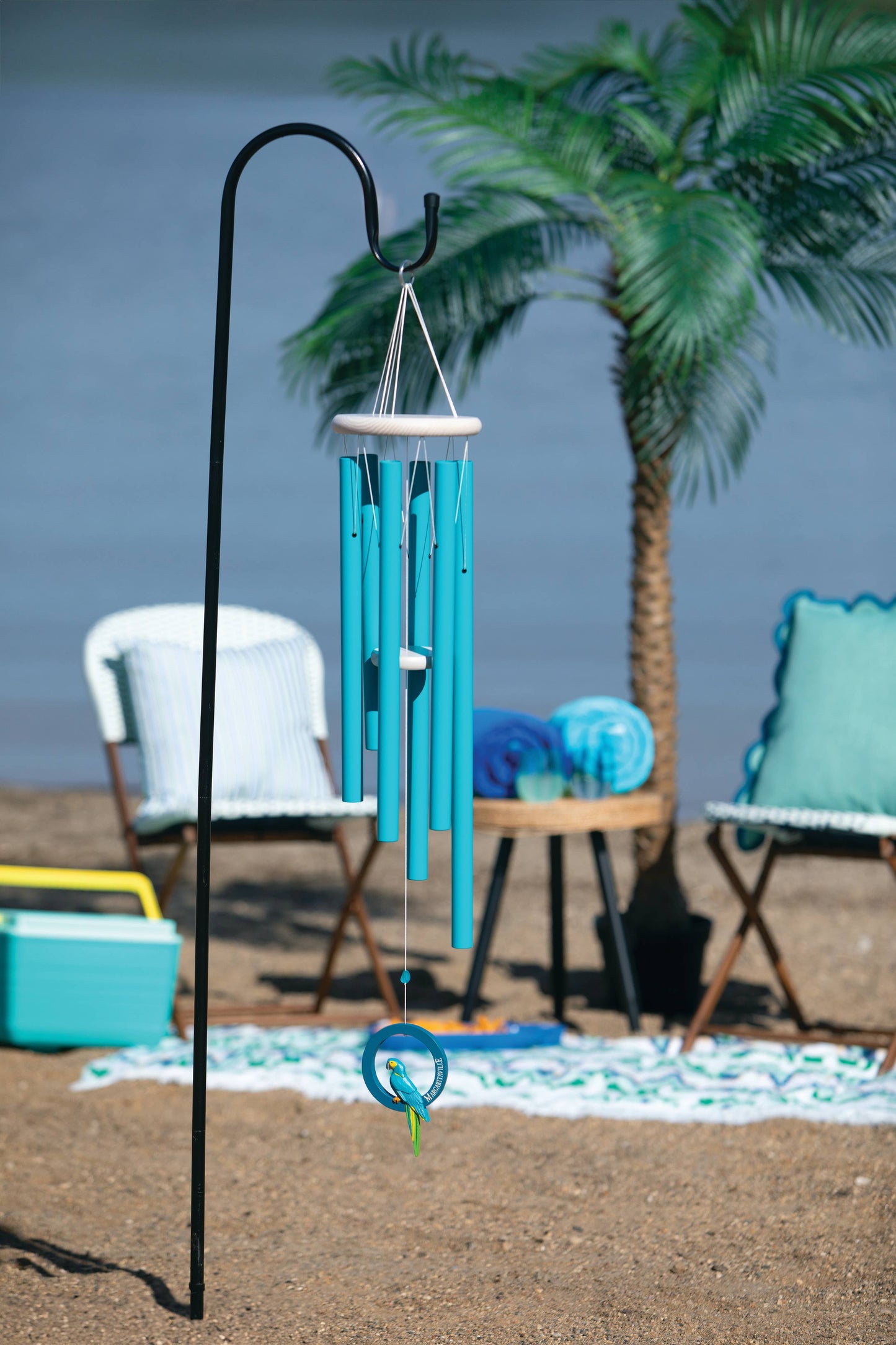 40 in. Woodstock Margaritaville® Pirate's Parrot Chime