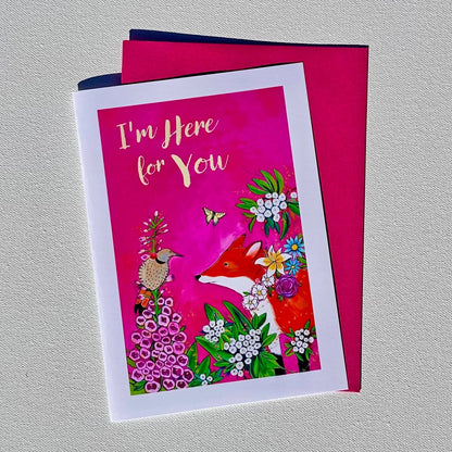 I'm Here For You Card (UPDATED! Blank Inside)
