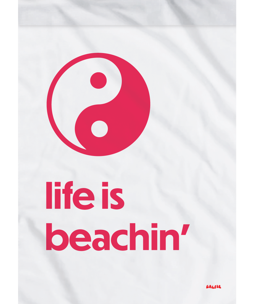 Life Is Beachin' Flag