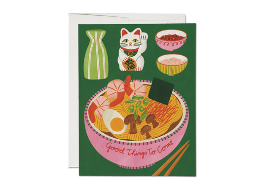 Ramen Bowl Greeting Card