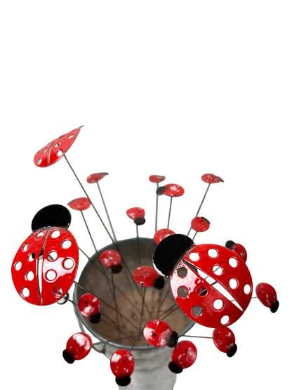 Copper Enamel Ladybug